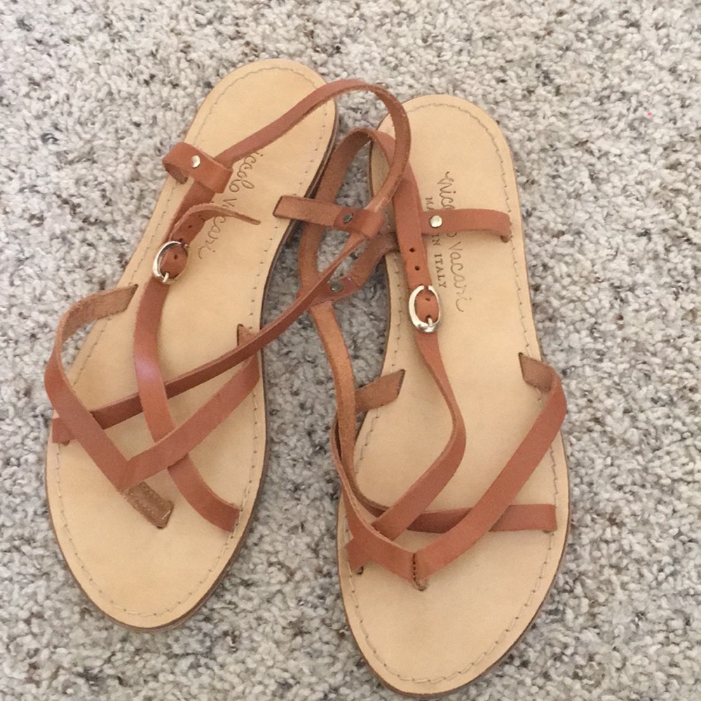 Genuine Italian leather sandals